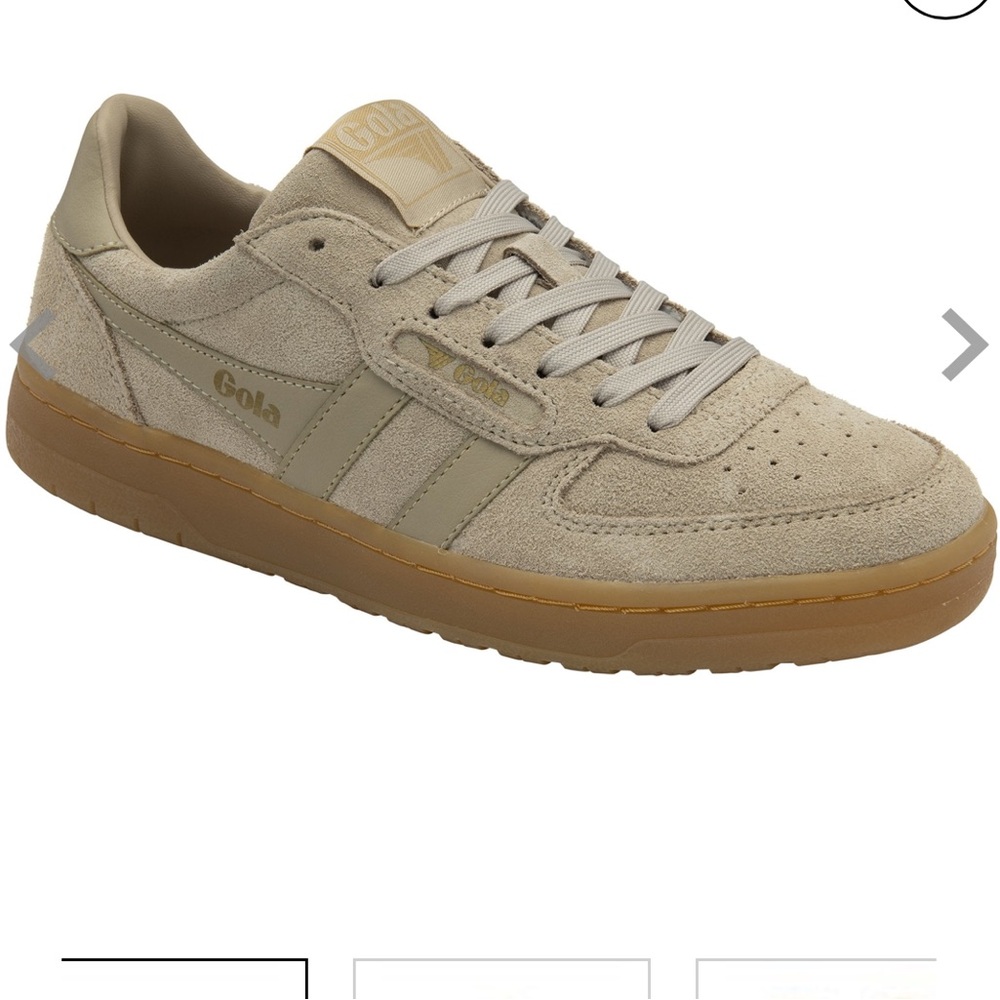 Gola Classics Women's Hawk Suede '86 Sneakers Bone/Gum